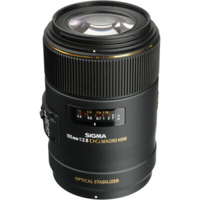 SIGMA 105MM/F2.8 MACRO EX DG OS HSM FOR CANON