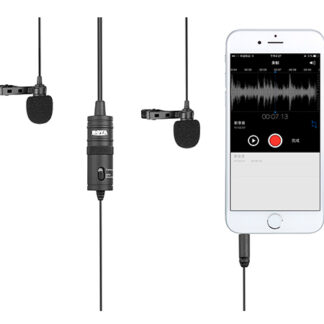 BOYA BY-M1DM DUAL LAVALIER