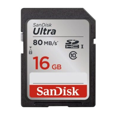Ultra SDHC 80MB/s Class 10 UHS-I