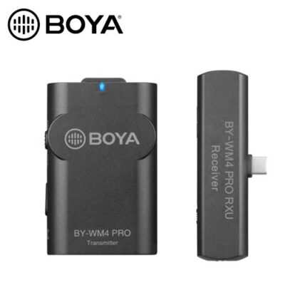 BOYA BY-WM4 PRO K5 2.4 GHz Wireless Microphone System for Android Type-C Devices