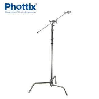 Phottix PRO Boom Stand (Stainless Steel) (H/380cm/150")