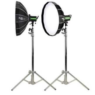 Phottix Rani 60 Folding Beauty Dish (60cm, 24, Silver, 16-Rod)