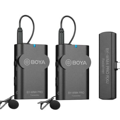 BOYA BY-WM4 PRO-K6 DUAL W/LESS MIC F/ANDROID/C-TYPE