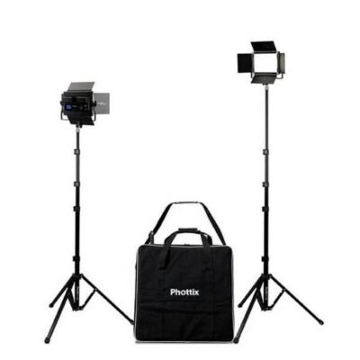 Phottix Kali50 LED Light Twin Kit Set
