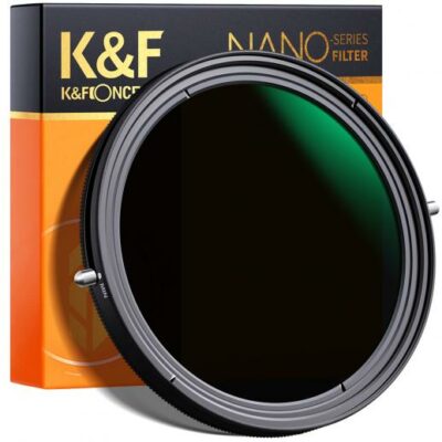 K&F 49MM ND2-ND32 (1-5 Stop) Variable ND Filter and CPL Circular Polarizing Filter 2 in 1