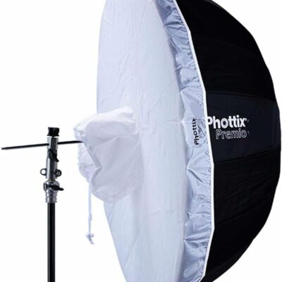 Phottix Premio Reflective Umbrella with Diffuser (105cm/41″) – S&B Kit