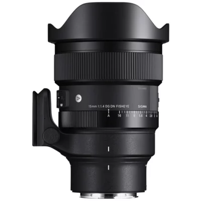 Sigma 15mm f/1.4 Fisheye DG DN Art Lens For Sony E Mount